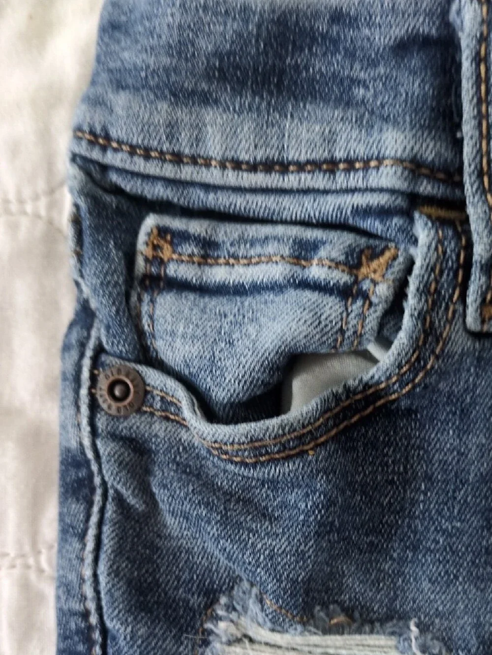 Old Navy Blue Denim Jeans with Stretch Waistband